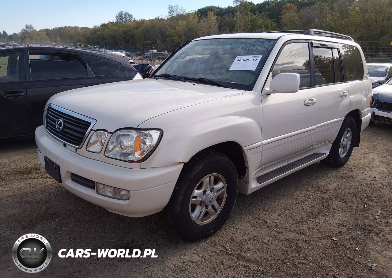 2000 Lexus Lx 470 VIN:JT6HT00W1Y0099395 - 2
