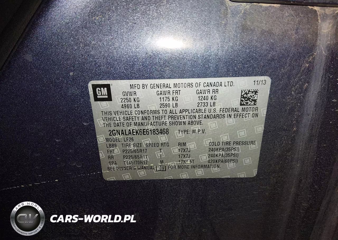 2014 Chevrolet Equinox Ls VIN:2GNALAEK6E6183468 - 9