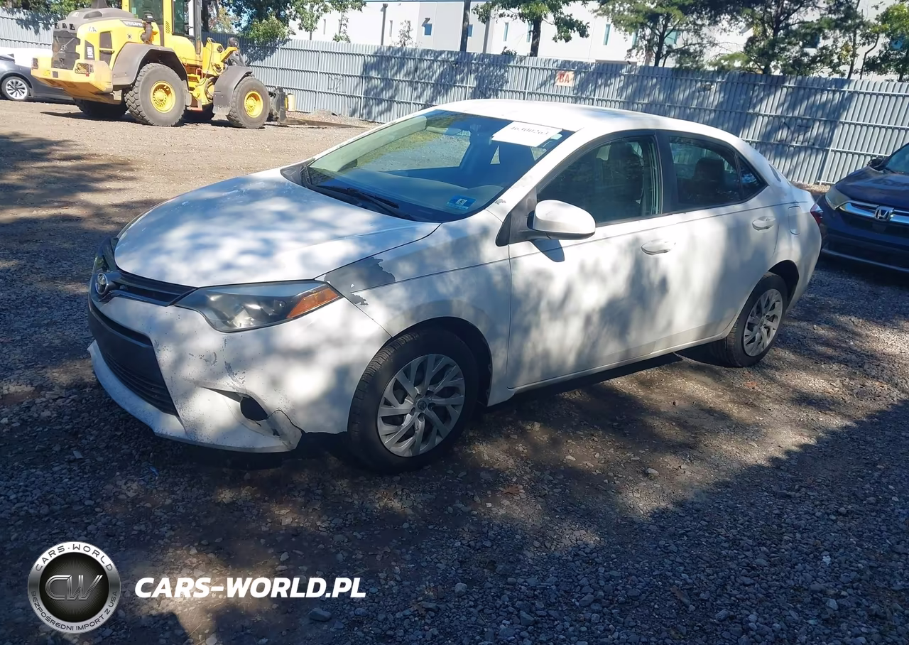 2016 Toyota Corolla Le VIN:5YFBURHE8GP523154 - 2