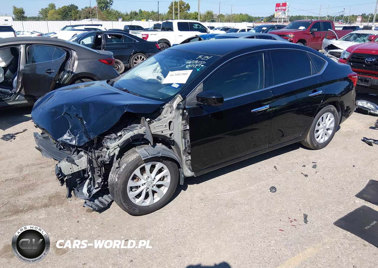 2019 Nissan Sentra Sv VIN:3N1AB7AP9KY357742 - 2