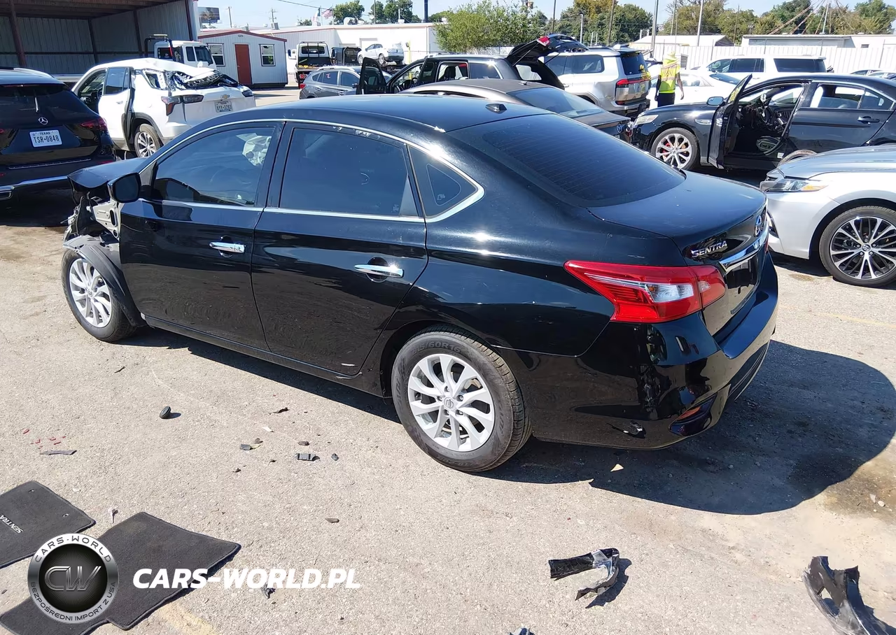 2019 Nissan Sentra Sv VIN:3N1AB7AP9KY357742 - 3