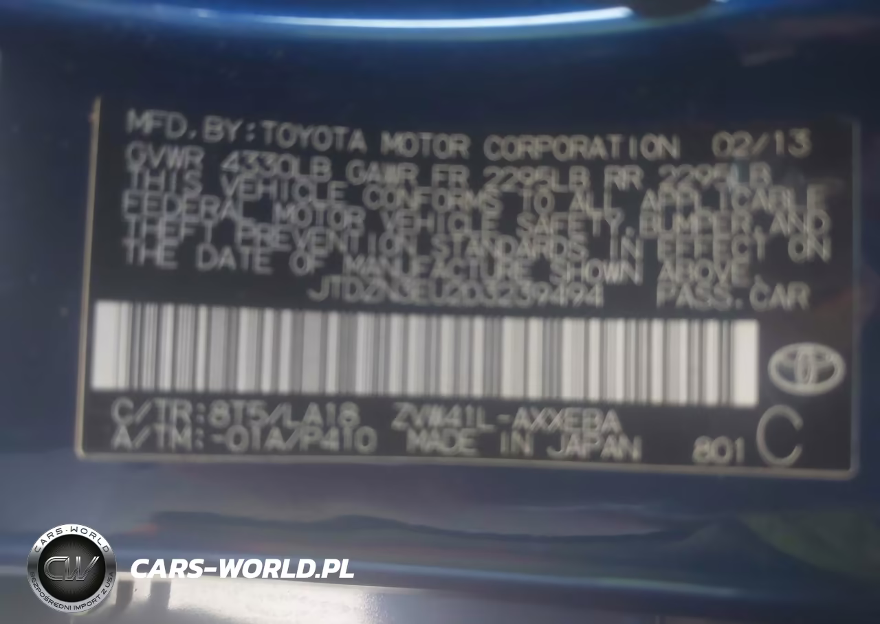 2013 Toyota Prius V Five VIN:JTDZN3EU2D3239494 - 9