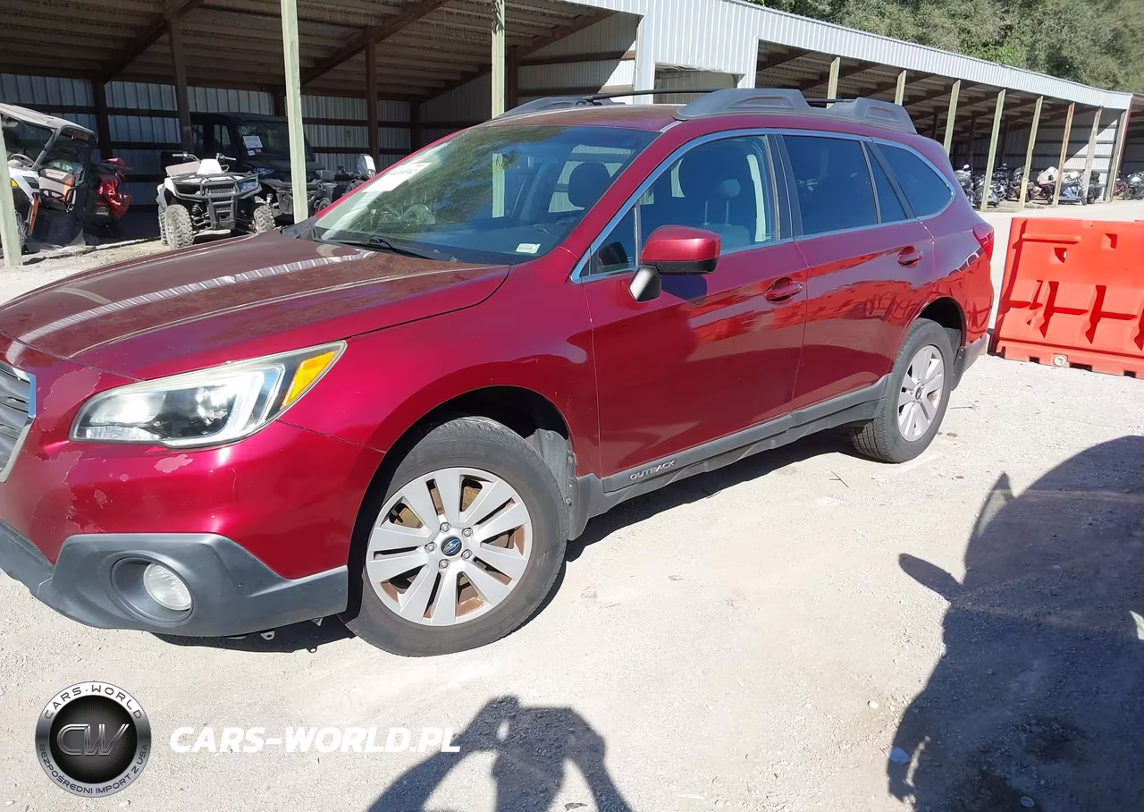 2015 Subaru Outback 2.5I Premium VIN:4S4BSBCC2F3272976 - 2