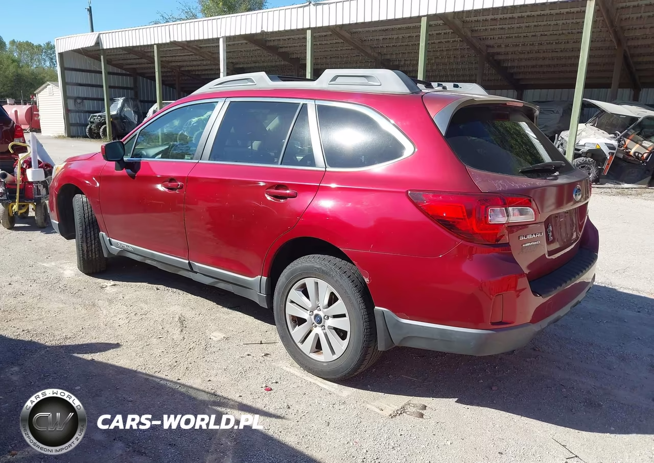 2015 Subaru Outback 2.5I Premium VIN:4S4BSBCC2F3272976 - 3