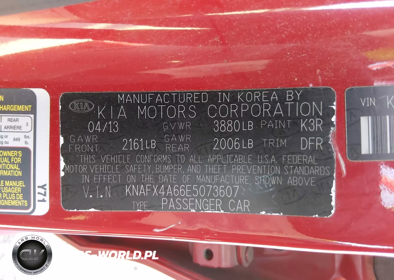 2014 Kia Forte Lx VIN:KNAFX4A66E5073607 - 9