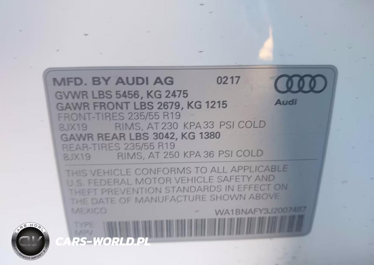 2018 Audi Q5 2.0T Premium-2.0T Tech Premium VIN:WA1BNAFY3J2007487 - 9