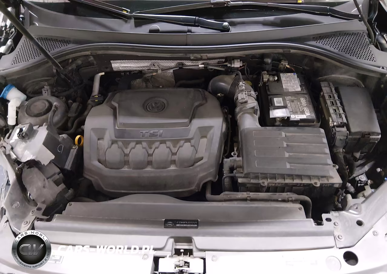 2019 Volkswagen Tiguan 2.0T Se-2.0T Sel-2.0T Sel R-Line-2.0T Sel R-Line Black VIN:3VV2B7AXXKM072171 - 10