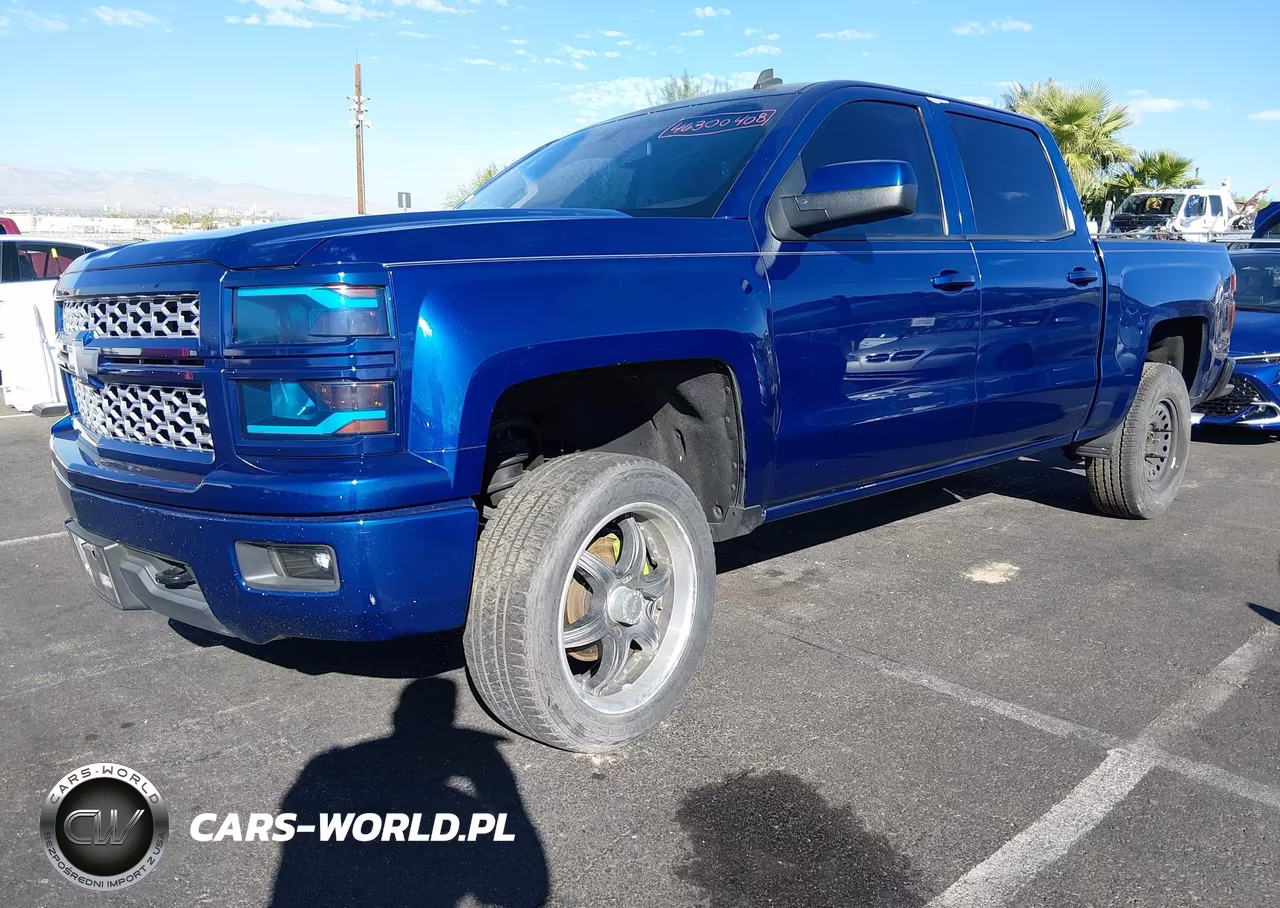 2014 Chevrolet Silverado 1500 1Lt VIN:3GCPCRECXEG489801 - 2