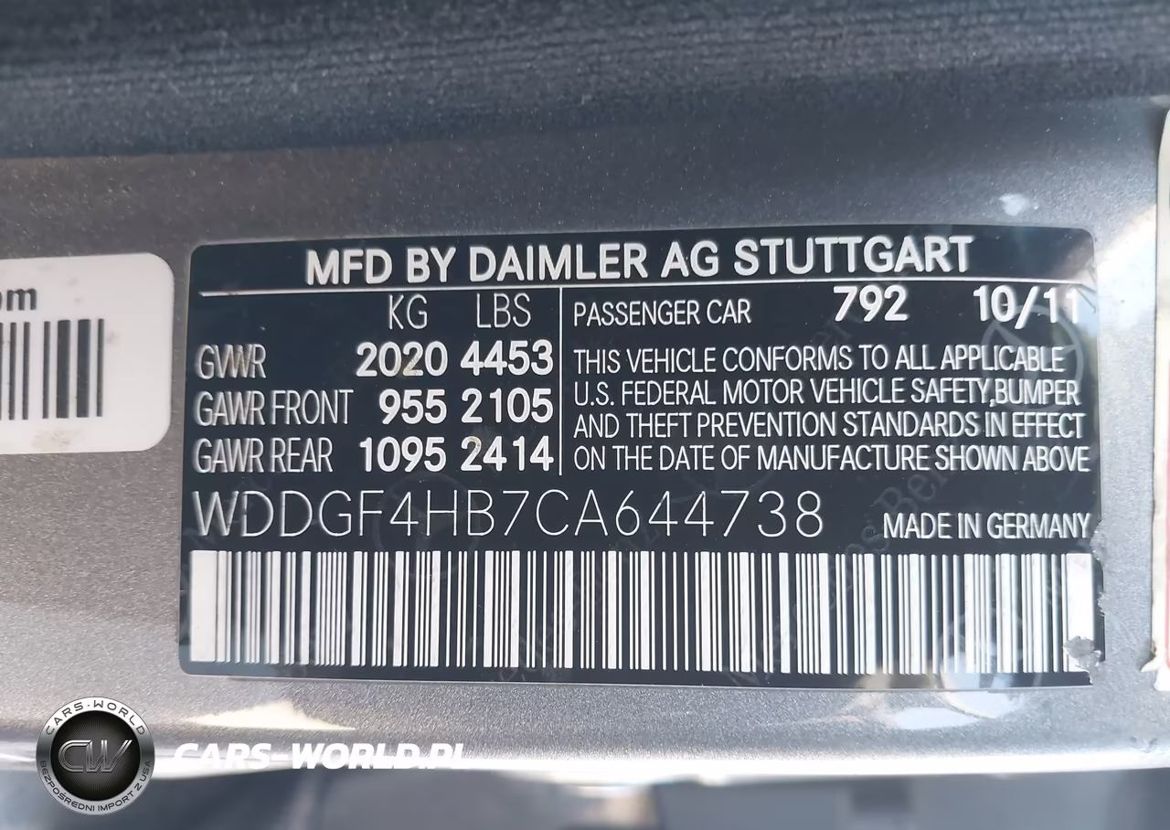 2012 Mercedes-Benz C 250 Luxury-Sport VIN:WDDGF4HB7CA644738 - 9