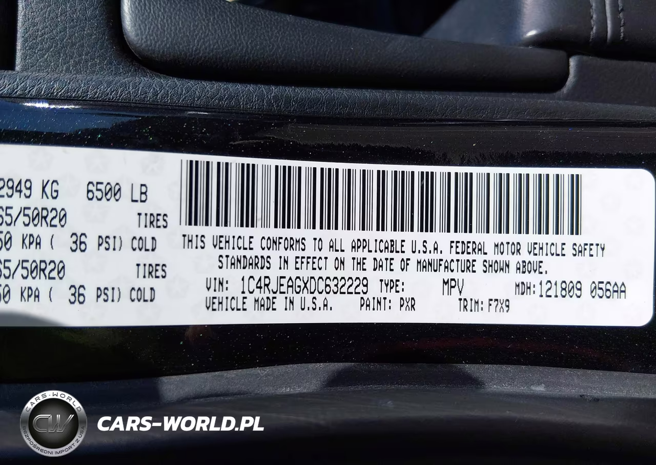 2013 Jeep Grand Cherokee Laredo VIN:1C4RJEAGXDC632229 - 9