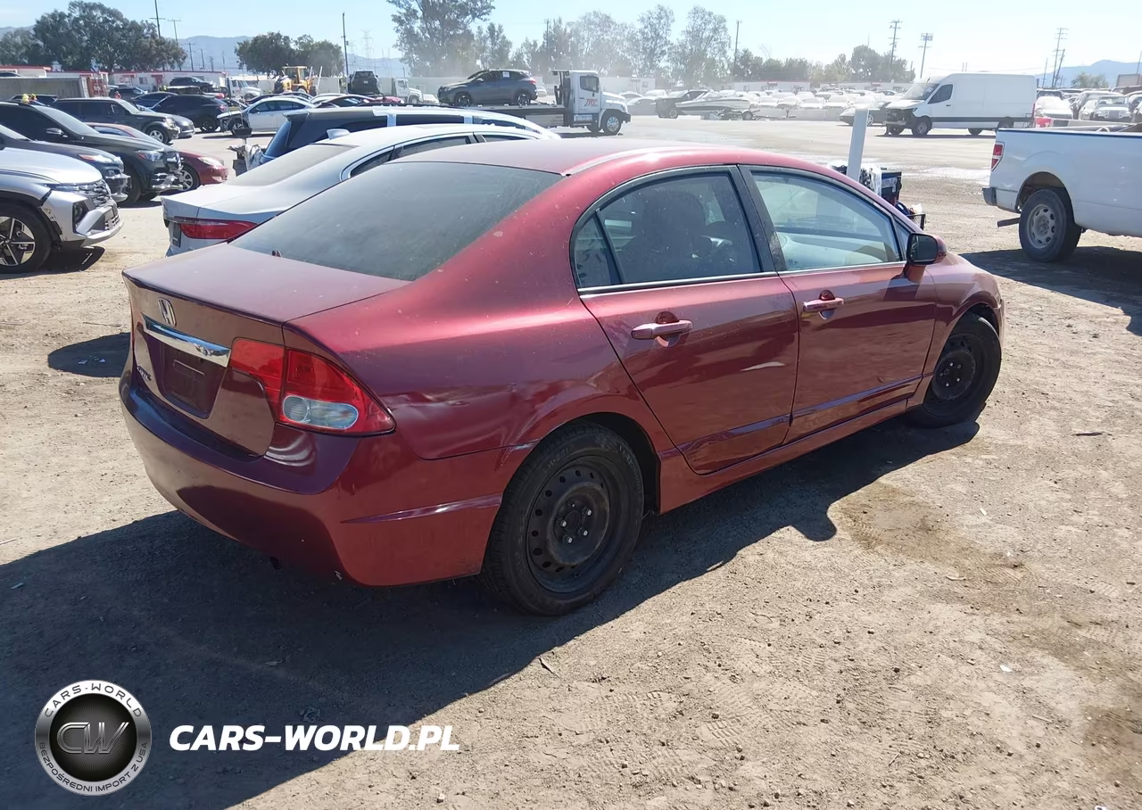 2011 Honda Civic Lx VIN:2HGFA1F50BH518612 - 4