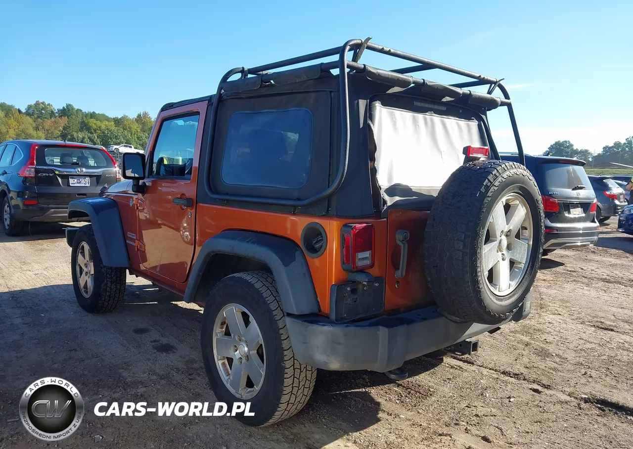 2010 Jeep Wrangler Sport VIN:1J4AA2D10AL210866 - 3