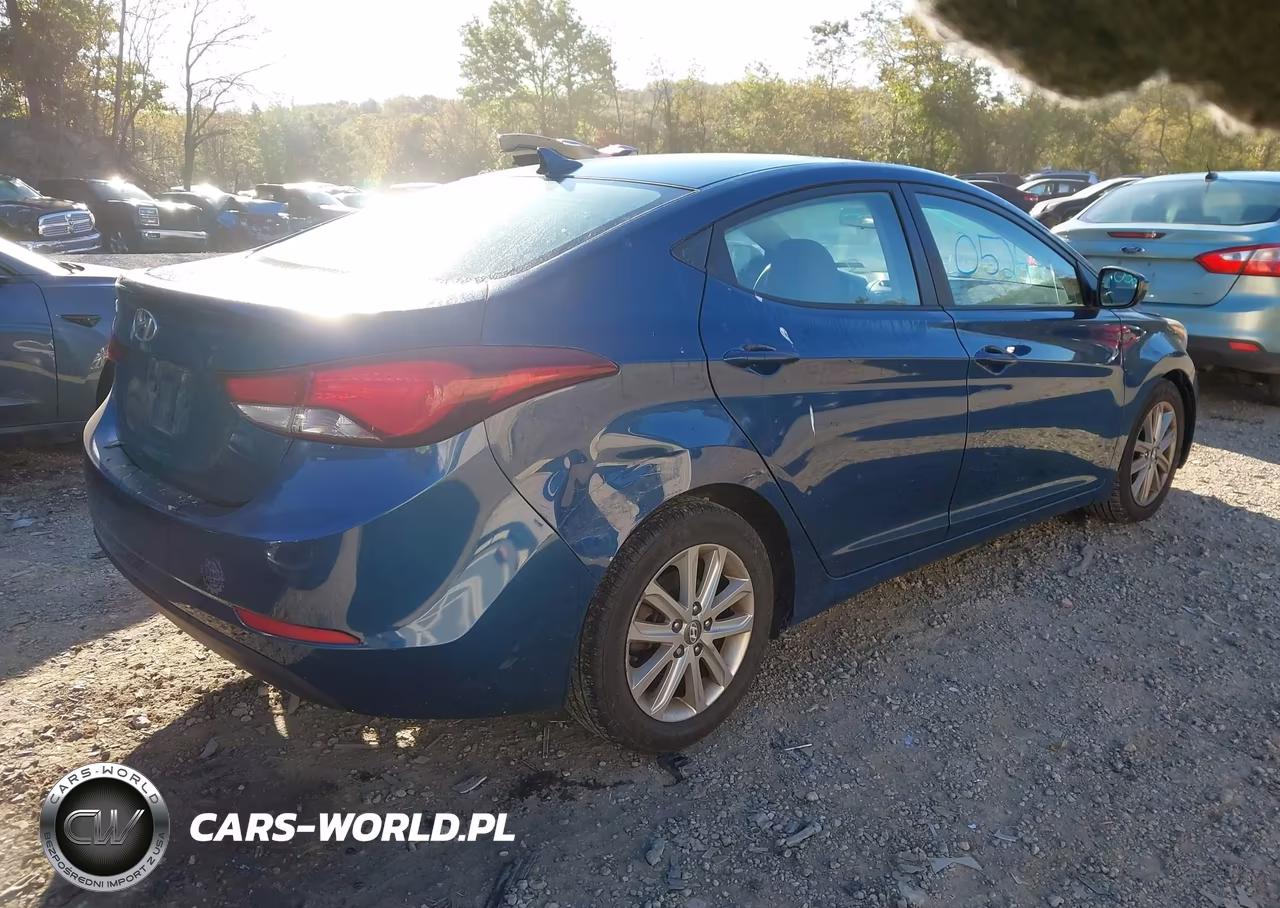 2016 Hyundai Elantra Se VIN:KMHDH4AE2GU502227 - 4