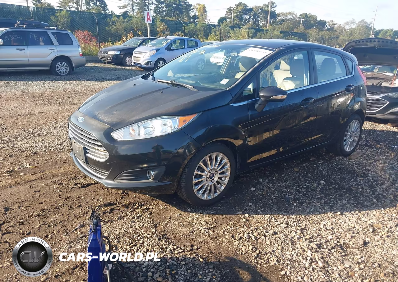 2014 Ford Fiesta Titanium VIN:3FADP4FJ4EM110046 - 2