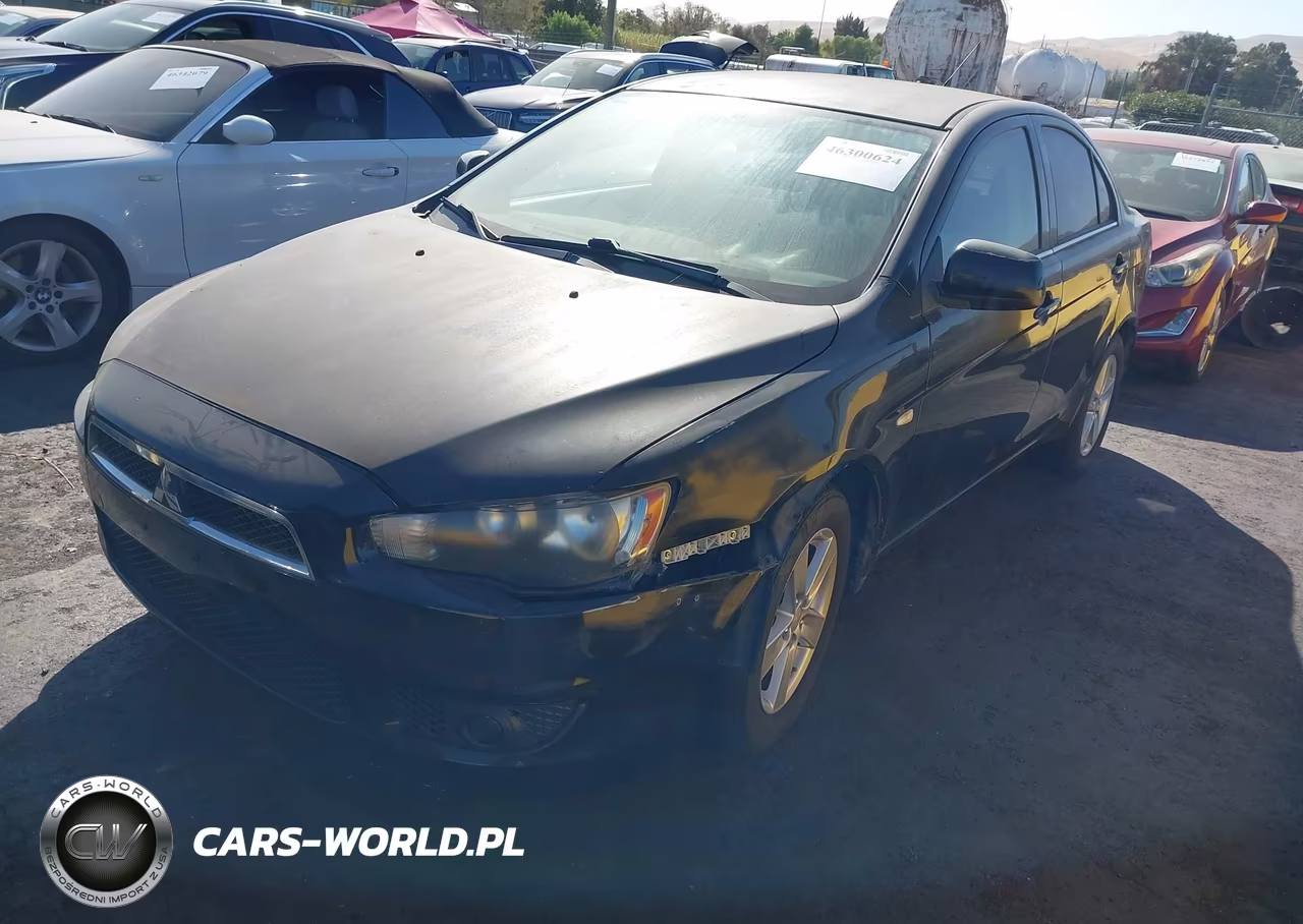 2008 Mitsubishi Lancer De-Es VIN:JA3AU26U78U031473 - 2