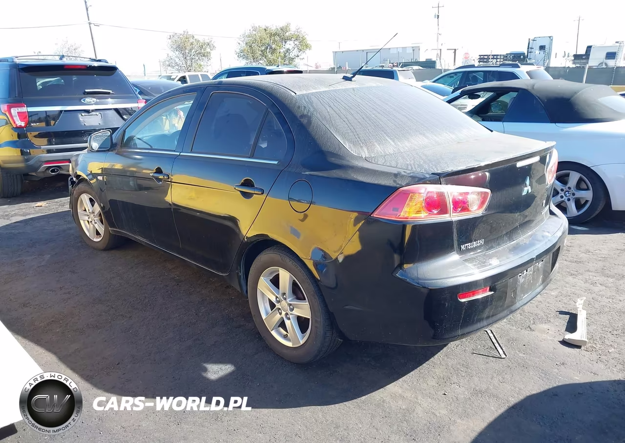 2008 Mitsubishi Lancer De-Es VIN:JA3AU26U78U031473 - 3