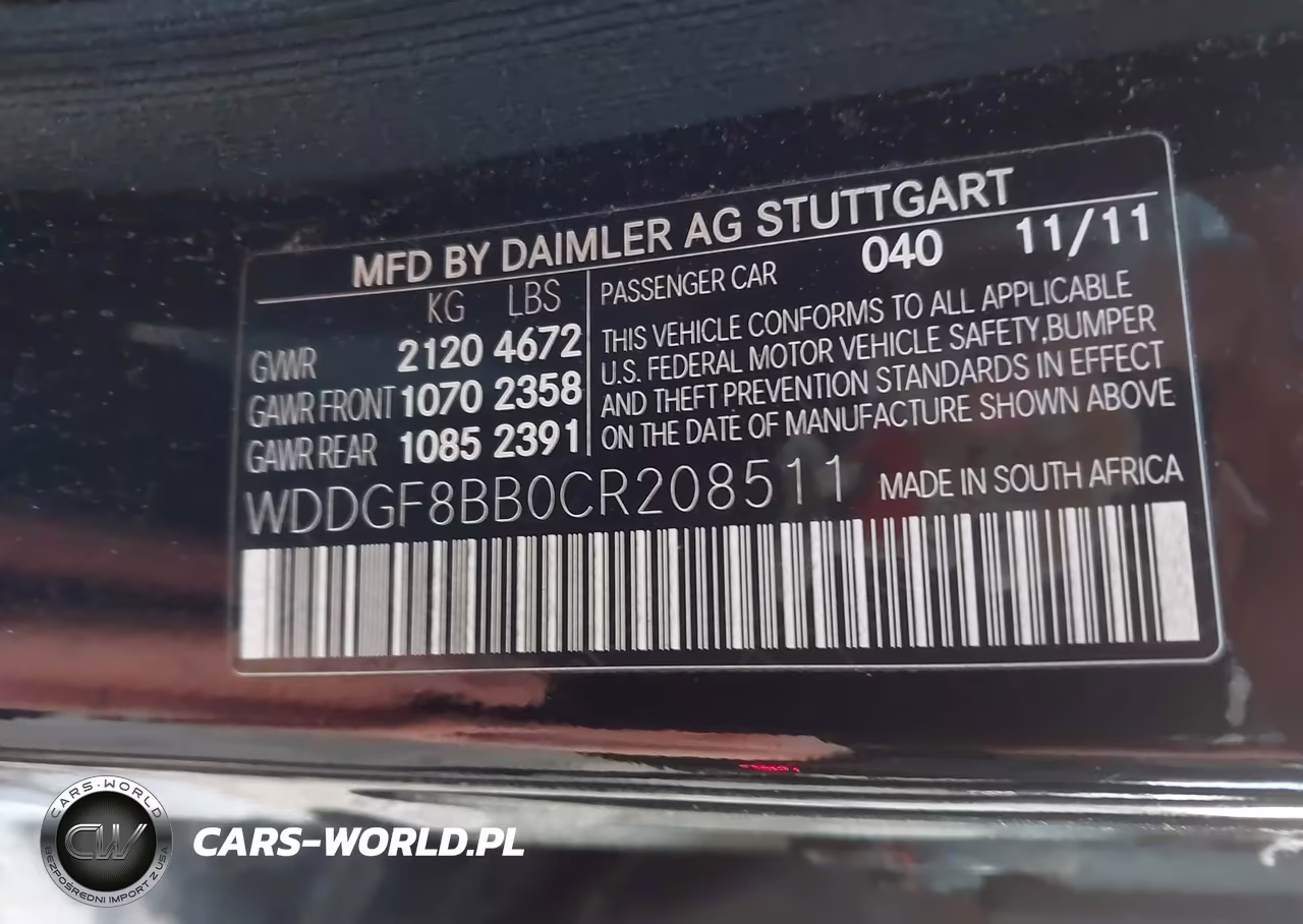 2012 Mercedes-Benz C 300 Sport 4Matic VIN:WDDGF8BB0CR208511 - 9