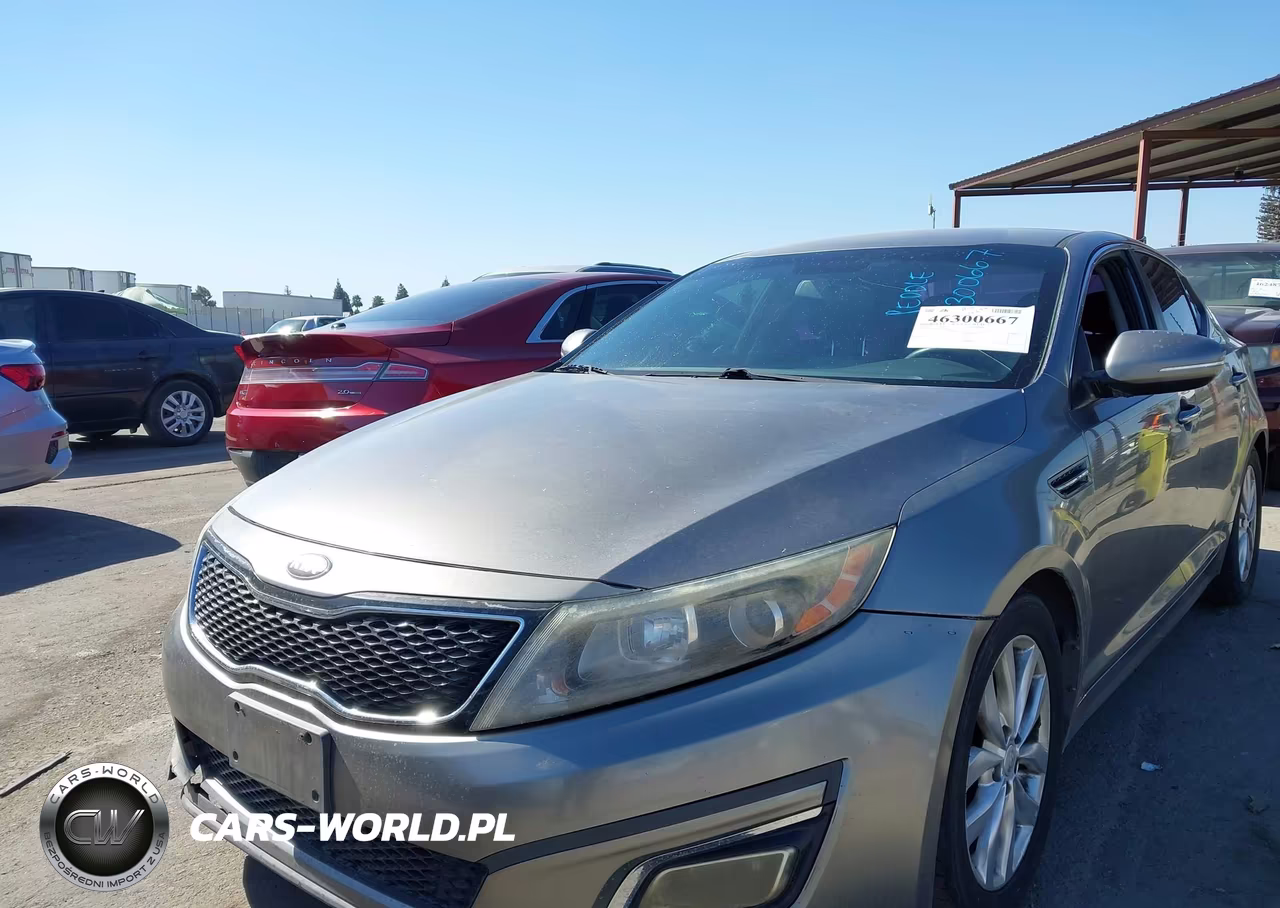 2014 Kia Optima Lx VIN:5XXGM4A79EG345250 - 2