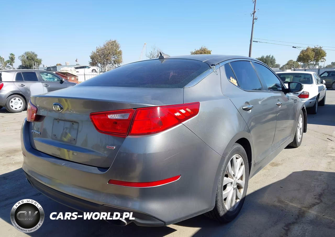 2014 Kia Optima Lx VIN:5XXGM4A79EG345250 - 4