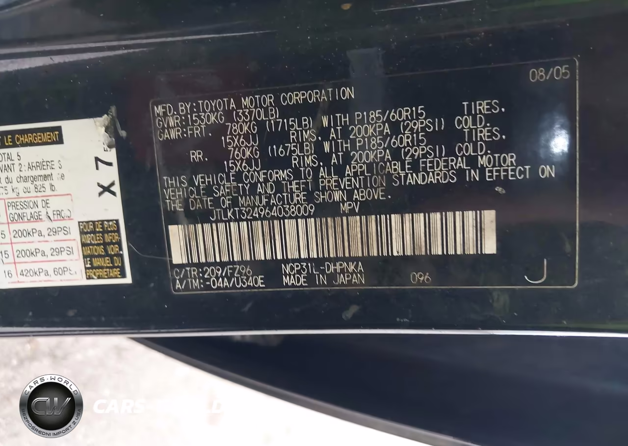 2006 Scion Xb VIN:JTLKT324964038009 - 9