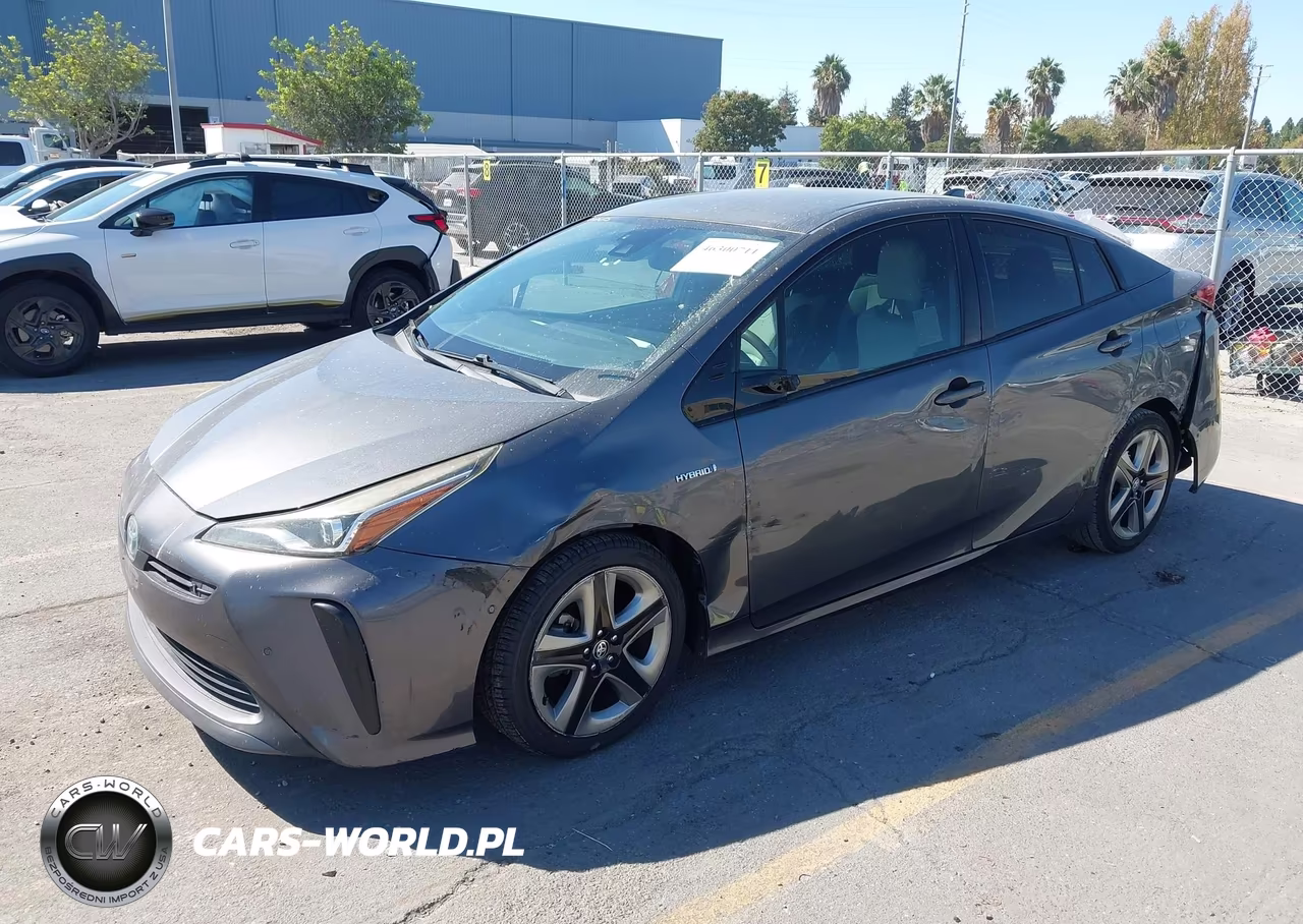 2019 Toyota Prius Xle VIN:JTDKARFU0K3090353 - 2