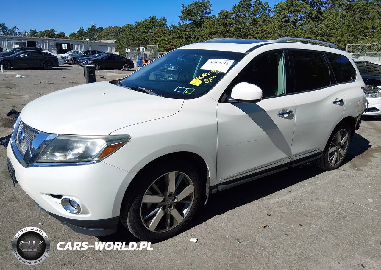 2016 Nissan Pathfinder Platinum VIN:5N1AR2MMXGC636514 - 2