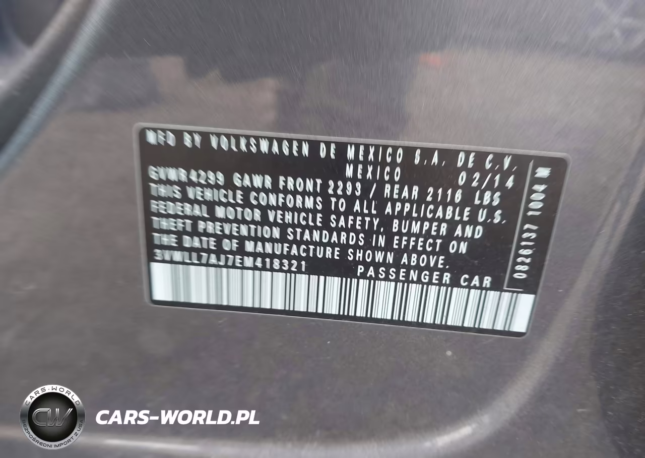 2014 Volkswagen Jetta 2.0L Tdi VIN:3VWLL7AJ7EM418321 - 9