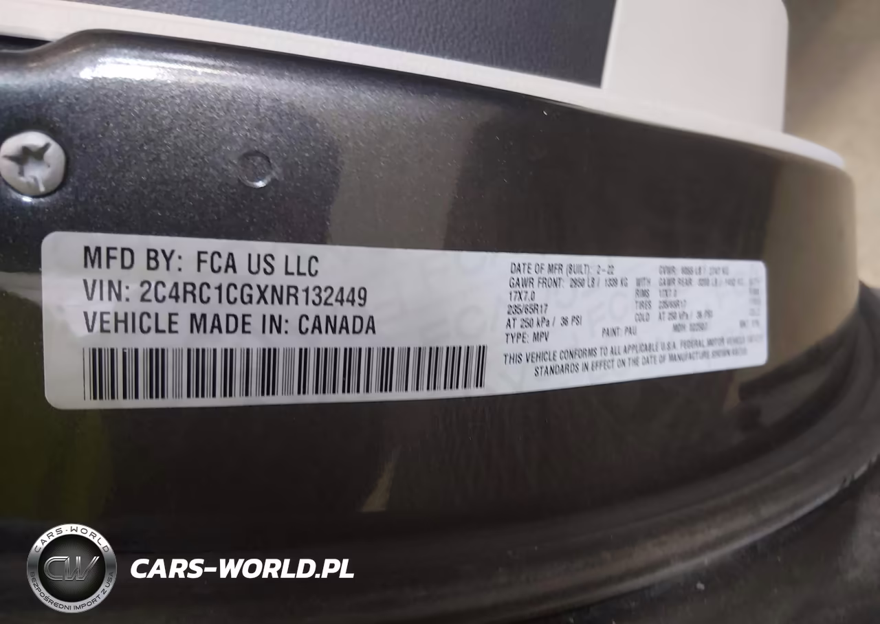 2022 Chrysler Voyager Lx VIN:2C4RC1CGXNR132449 - 9