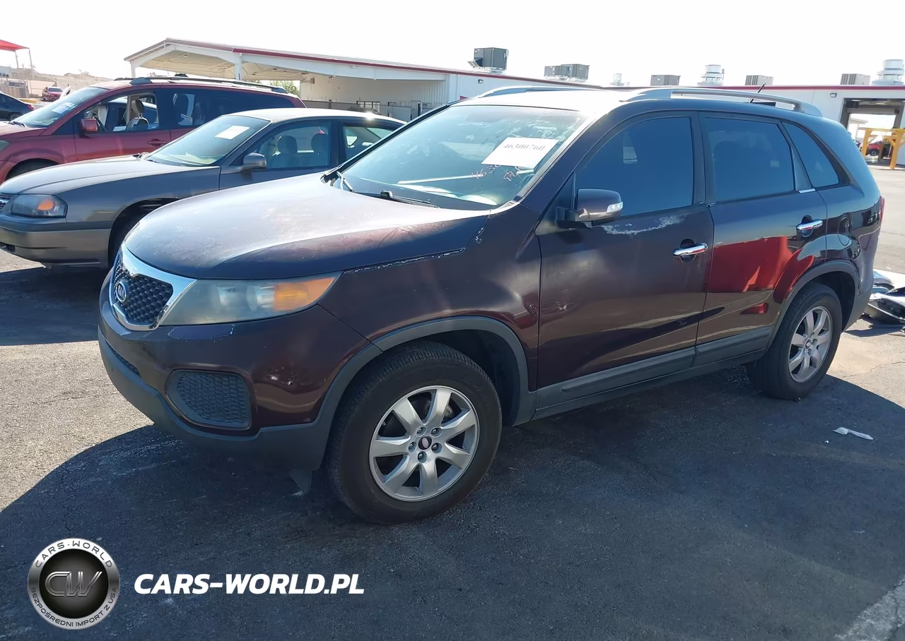 2011 Kia Sorento Lx V6 VIN:5XYKT4A24BG158085 - 2