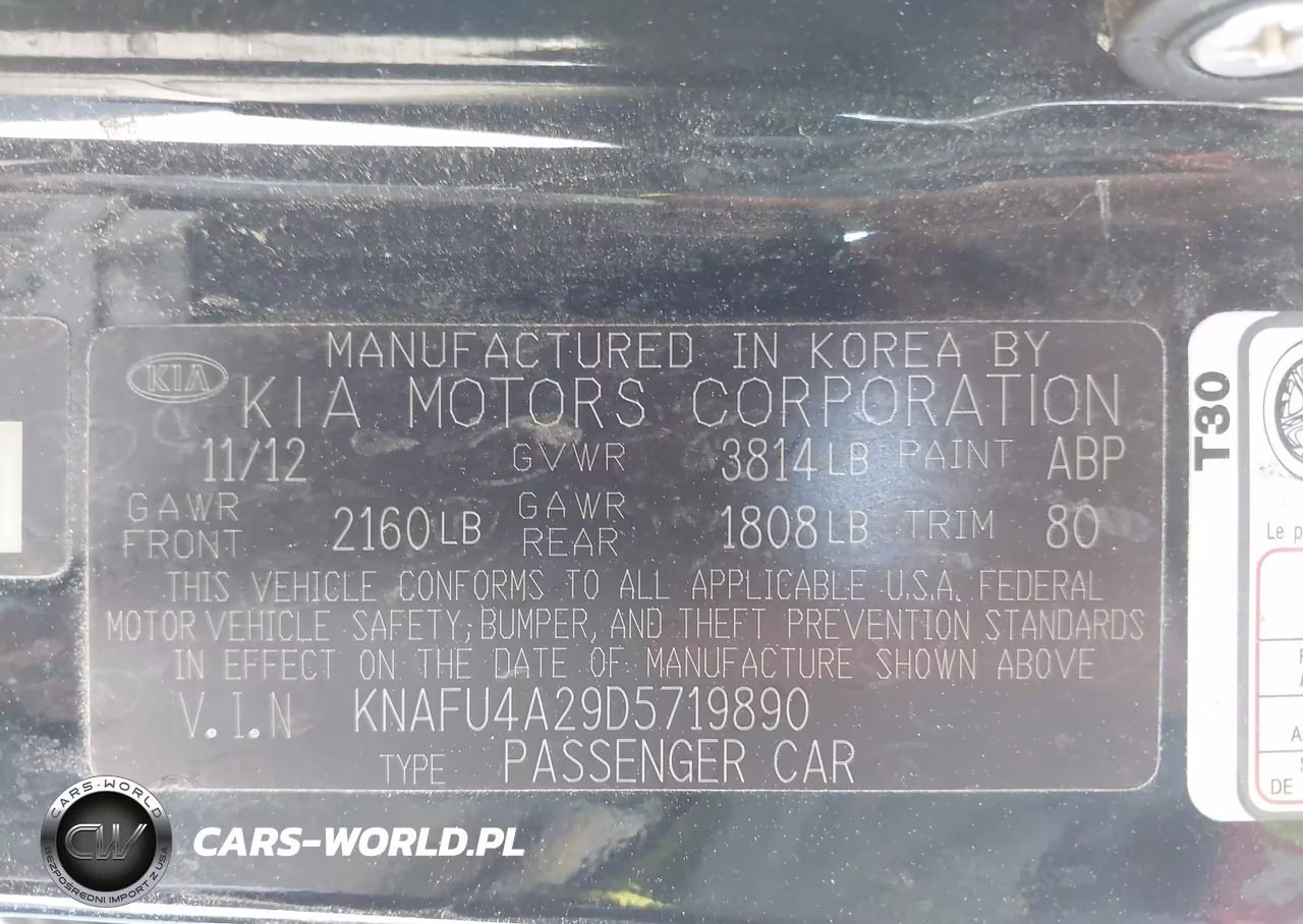 2013 Kia Forte Ex VIN:KNAFU4A29D5719890 - 9
