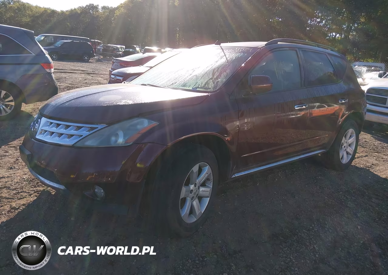 2007 Nissan Murano Sl VIN:JN8AZ08WX7W663543 - 2