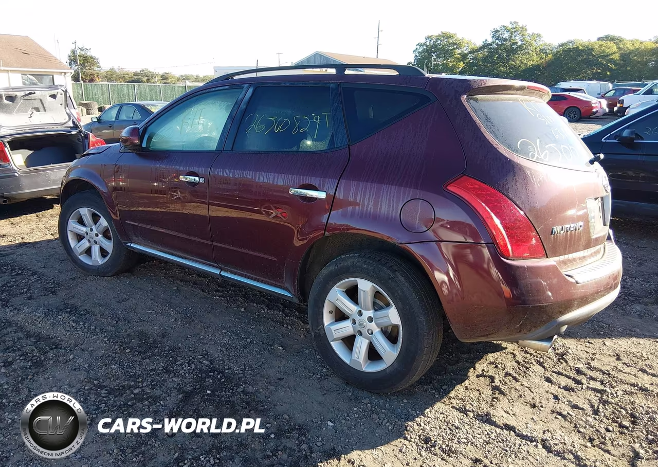 2007 Nissan Murano Sl VIN:JN8AZ08WX7W663543 - 3