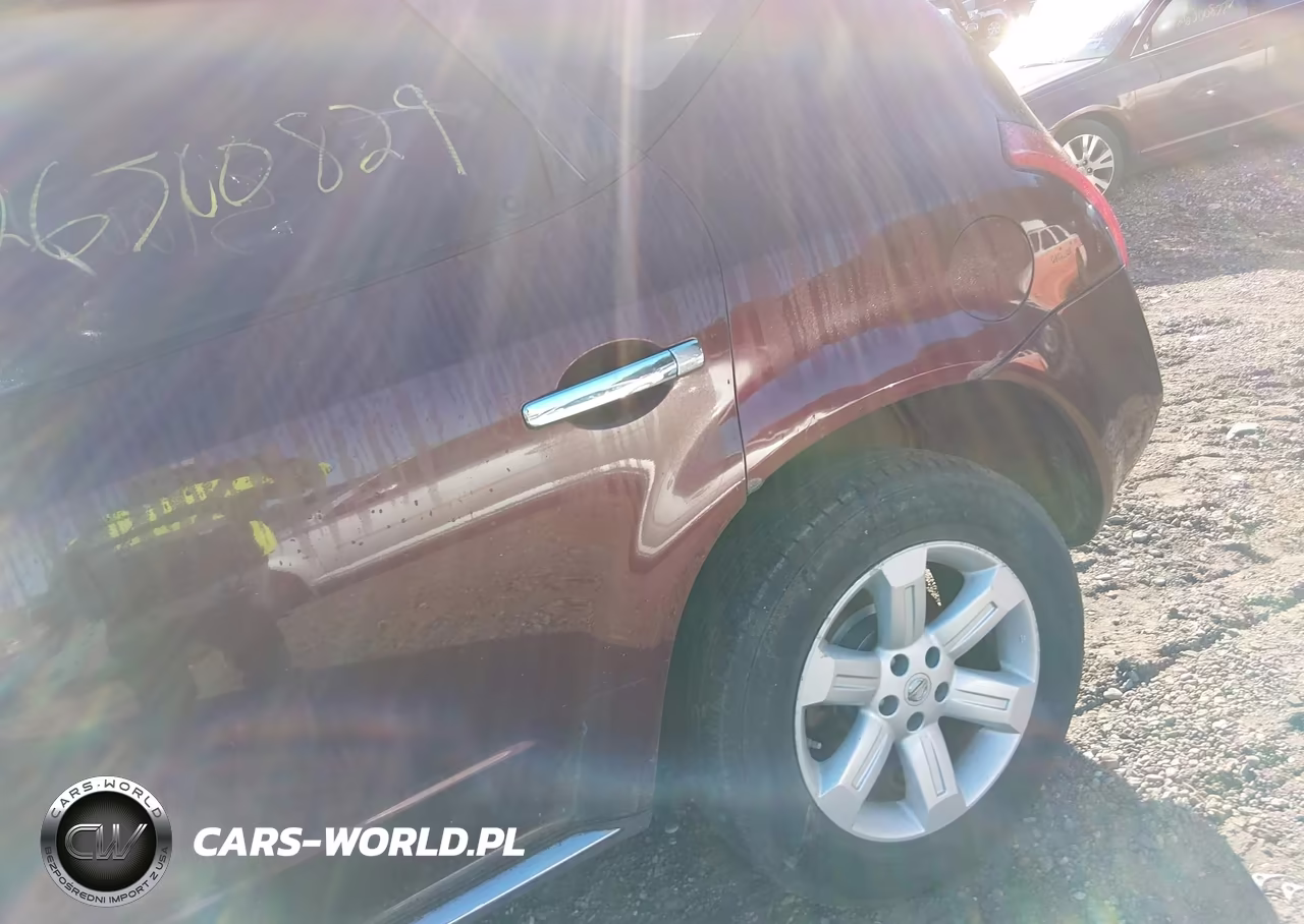 2007 Nissan Murano Sl VIN:JN8AZ08WX7W663543 - 6