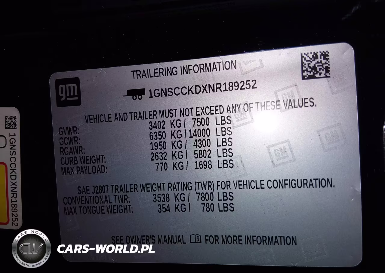 2022 Chevrolet Suburban 2Wd Lt VIN:1GNSCCKDXNR189252 - 9