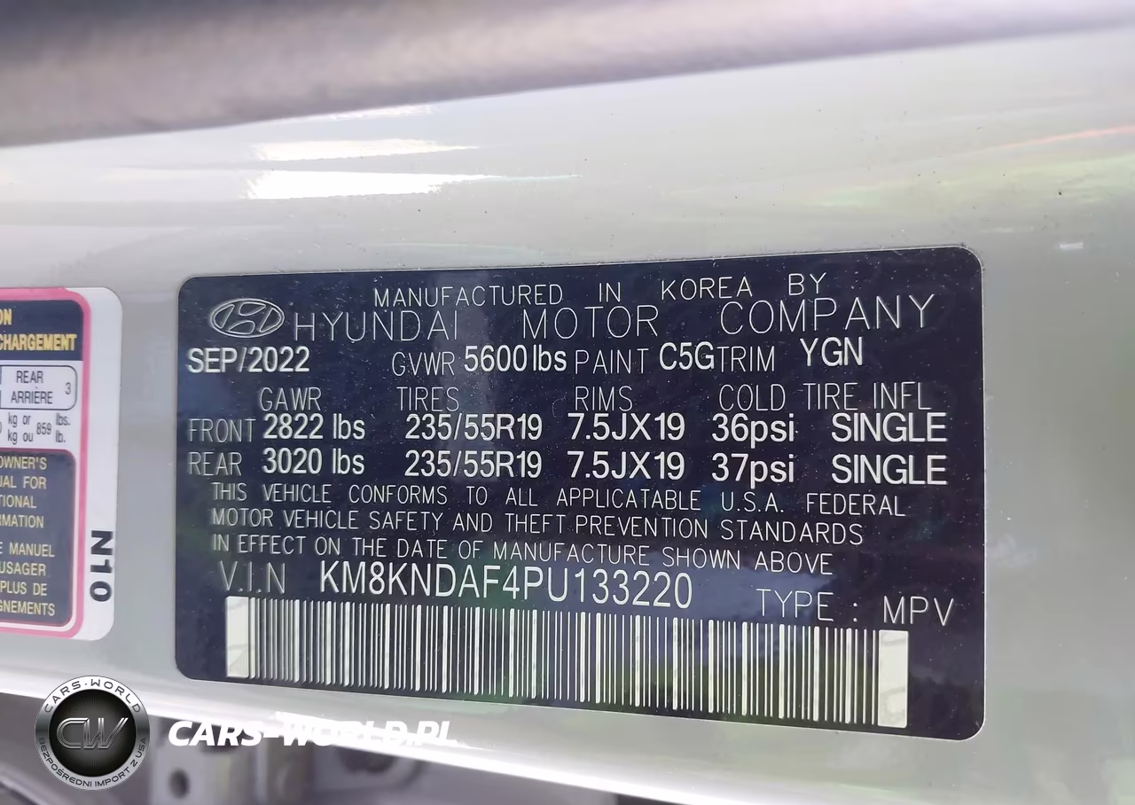 2023 Hyundai Ioniq 5 Sel VIN:KM8KNDAF4PU133220 - 9
