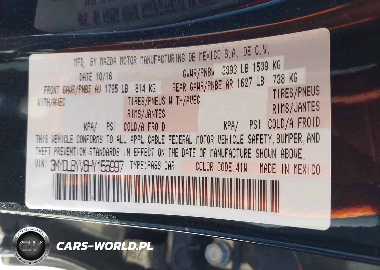 2017 Toyota Yaris Ia VIN:3MYDLBYV6HY155997 - 9