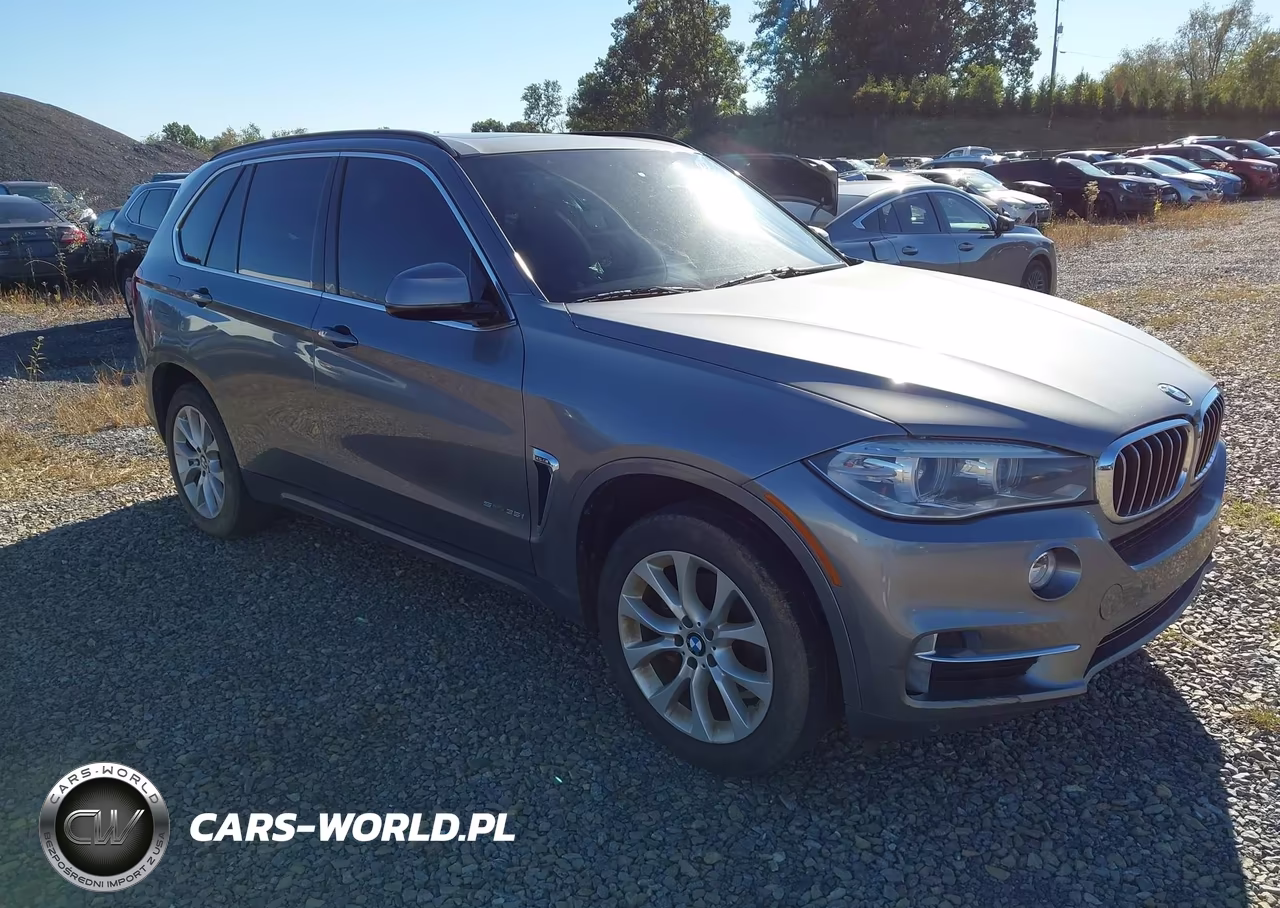 2015 BMW X5 Sdrive35I VIN:5UXKR2C54F0H39433 - 1