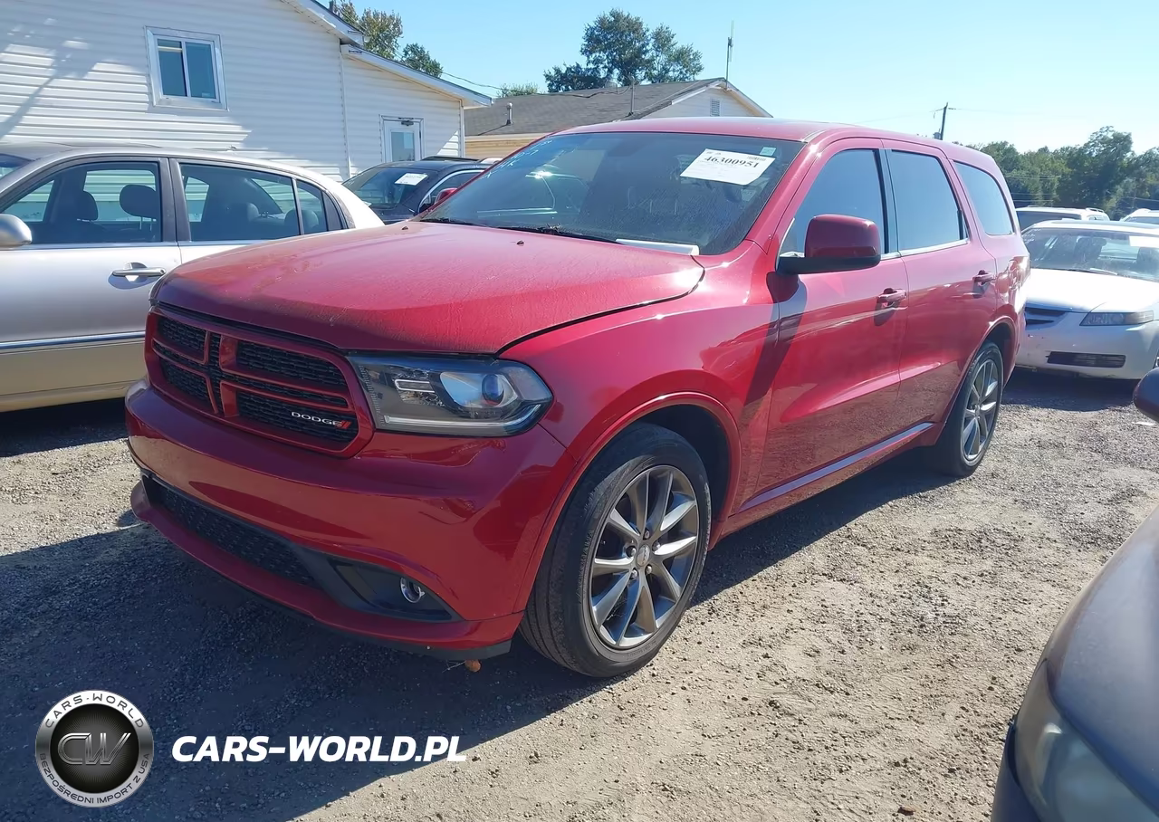 2014 Dodge Durango Sxt VIN:1C4RDHAG4EC438192 - 2