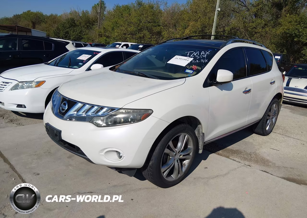 2010 Nissan Murano Le VIN:JN8AZ1MW2AW137314 - 2