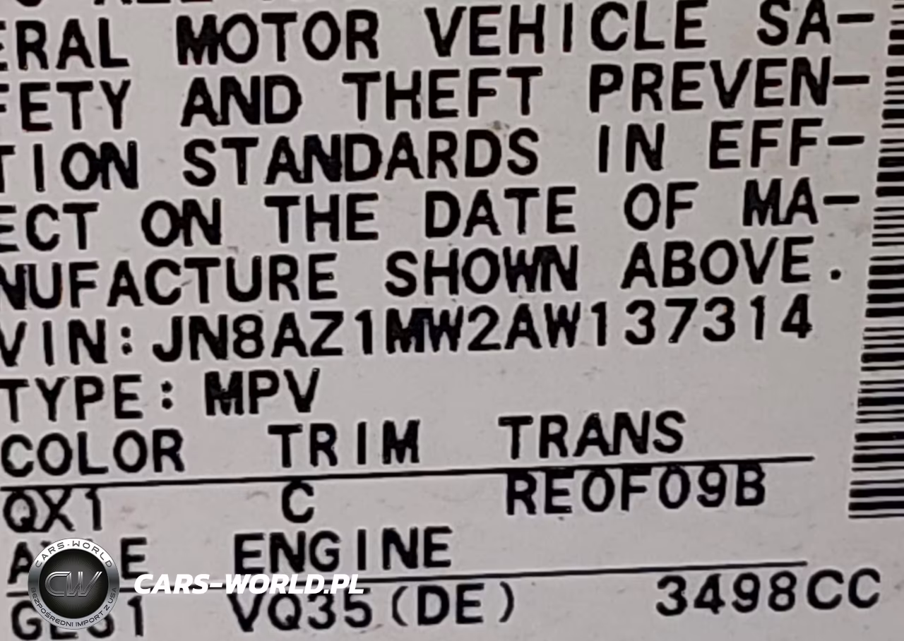 2010 Nissan Murano Le VIN:JN8AZ1MW2AW137314 - 9