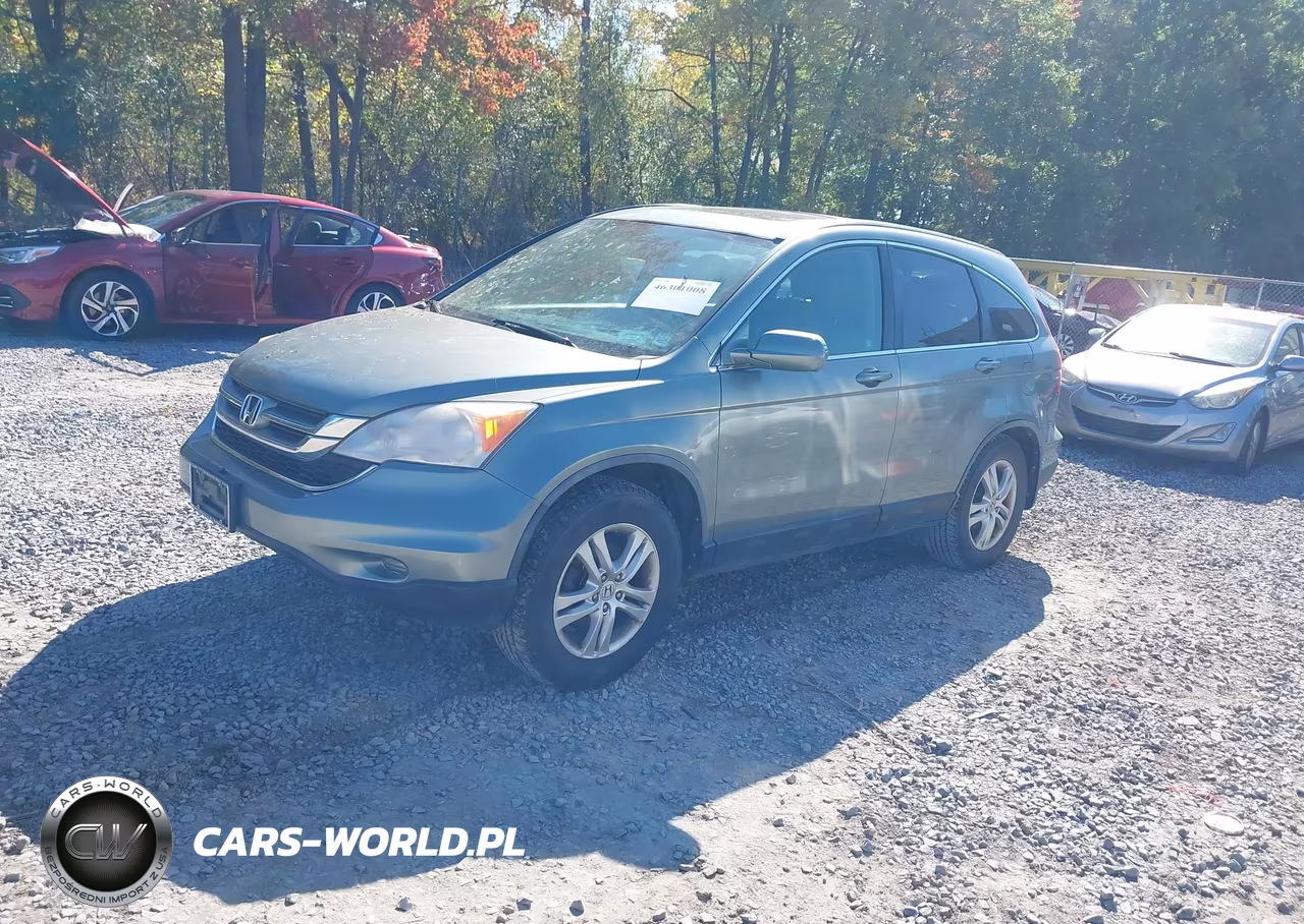 2010 Honda Cr-V Ex-L VIN:JHLRE4H76AC012254 - 2