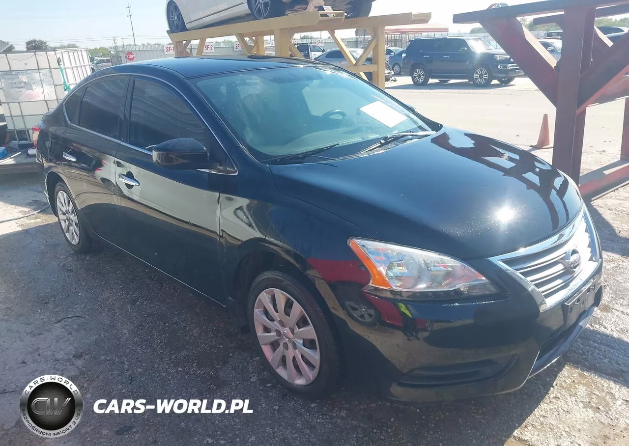 2014 Nissan Sentra Sv VIN:3N1AB7AP9EL626470 - 1