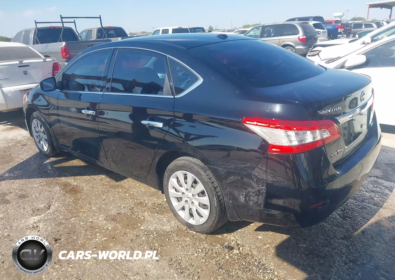 2014 Nissan Sentra Sv VIN:3N1AB7AP9EL626470 - 3