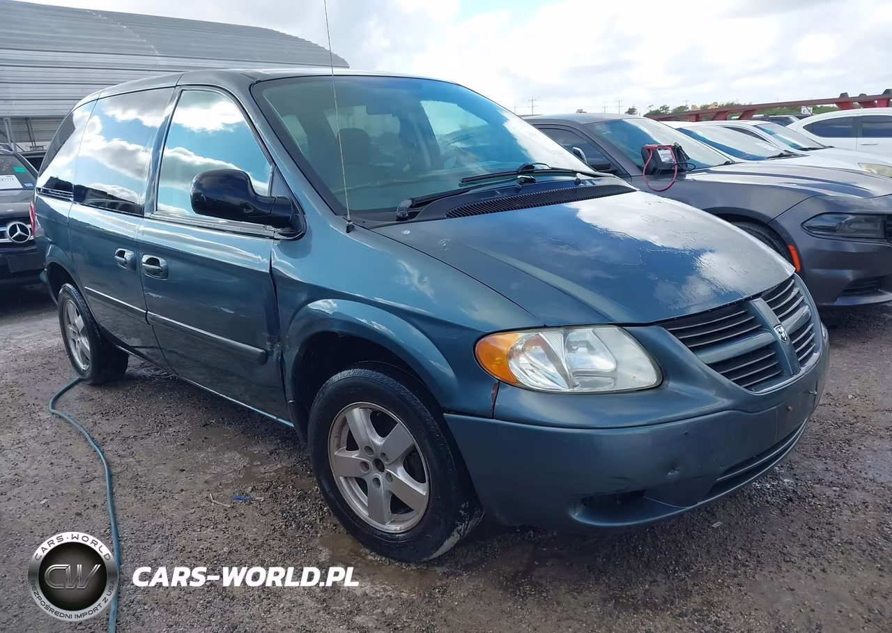 2006 Dodge Caravan Sxt VIN:1D4GP45R76B738192 - 1