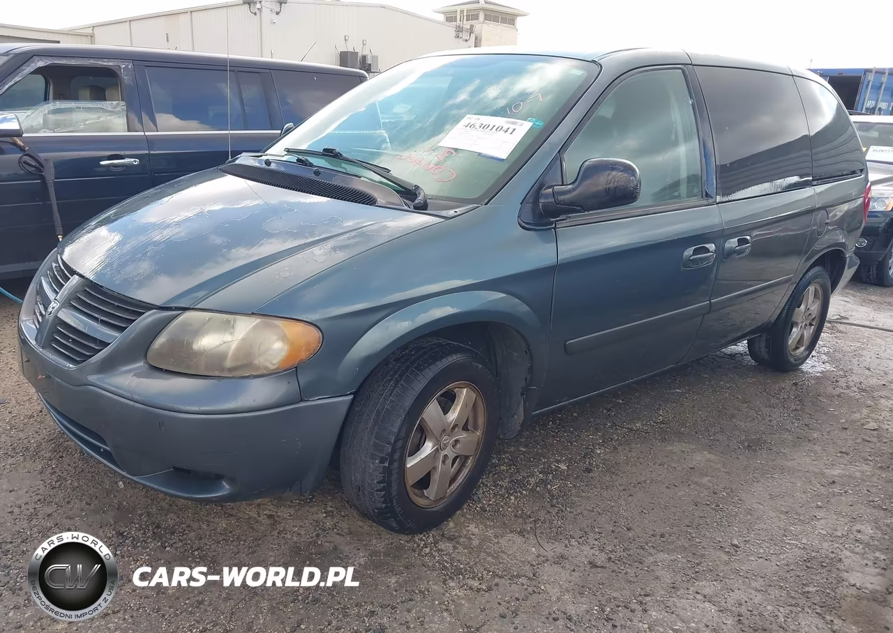 2006 Dodge Caravan Sxt VIN:1D4GP45R76B738192 - 2