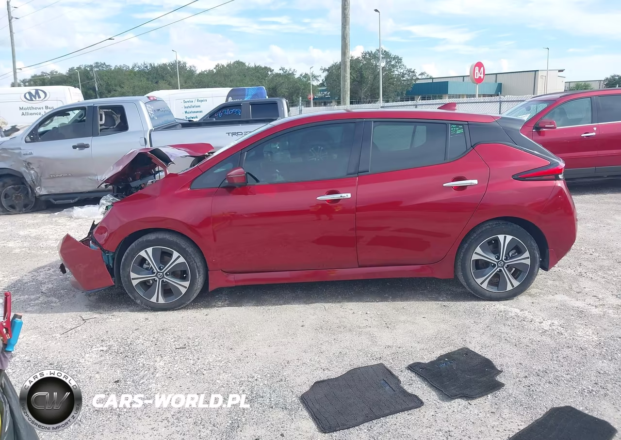 2021 Nissan Leaf Sl Plus 62 Kwh VIN:1N4BZ1DV9MC553234 - 14
