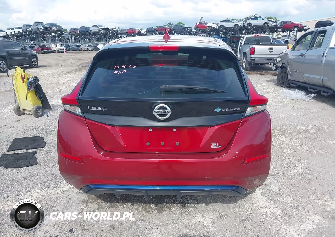 2021 Nissan Leaf Sl Plus 62 Kwh VIN:1N4BZ1DV9MC553234 - 16