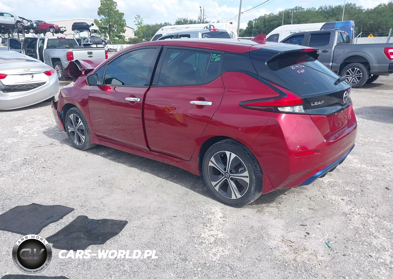 2021 Nissan Leaf Sl Plus 62 Kwh VIN:1N4BZ1DV9MC553234 - 3