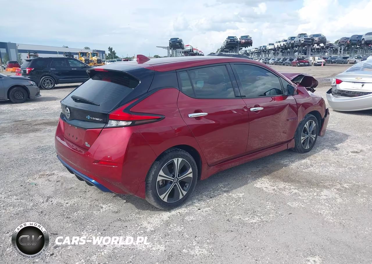 2021 Nissan Leaf Sl Plus 62 Kwh VIN:1N4BZ1DV9MC553234 - 4
