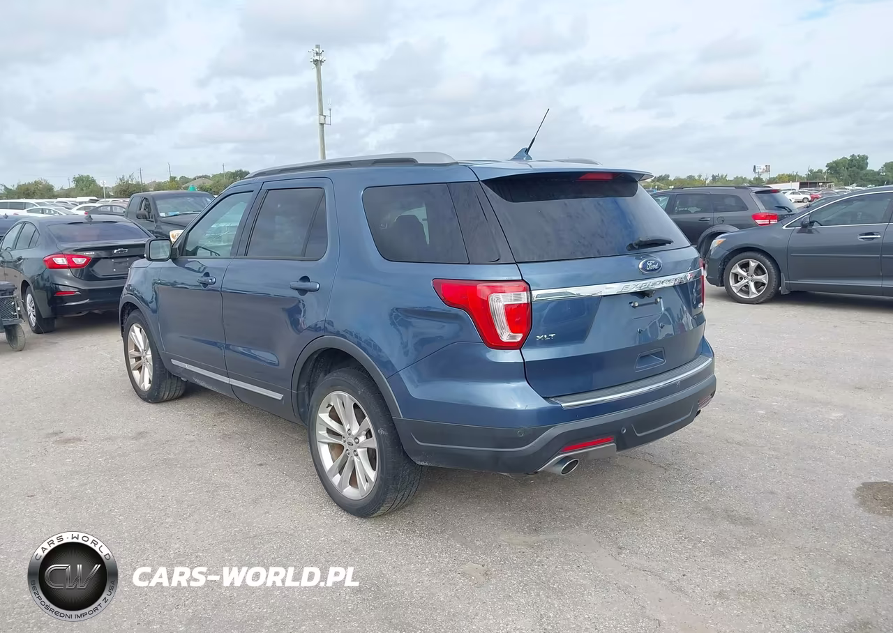 2018 Ford Explorer Xlt VIN:1FM5K8D8XJGB76945 - 3
